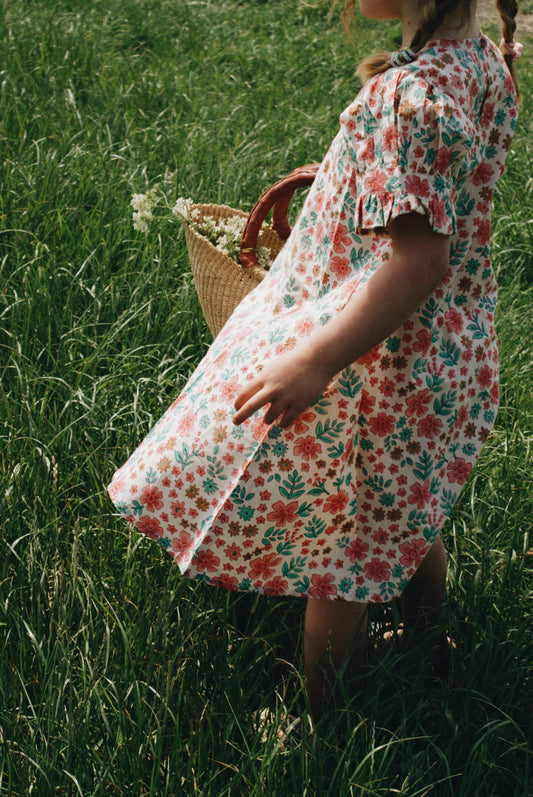 Mini Meadow Dress and Scrunchie