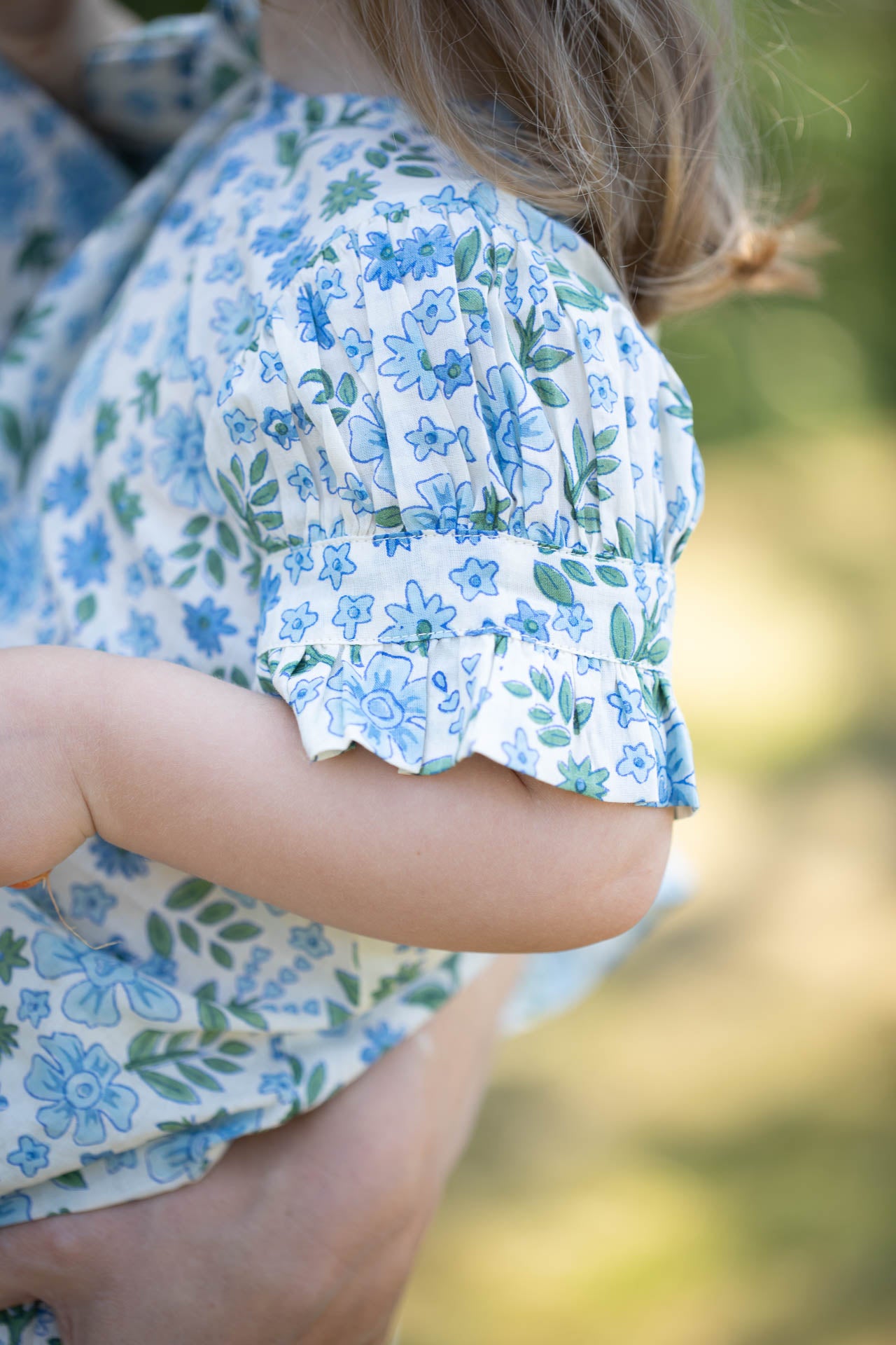 Mini Periwinkle Dress and Scrunchie