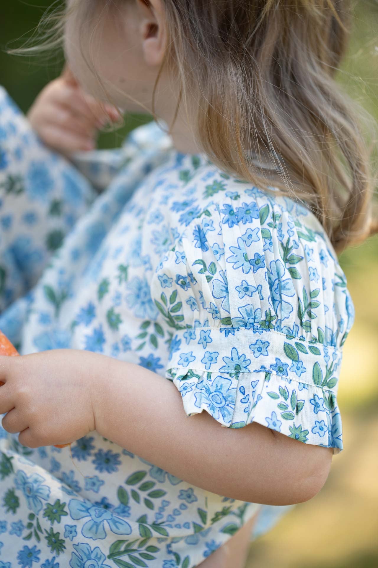 Mini Periwinkle Dress and Scrunchie