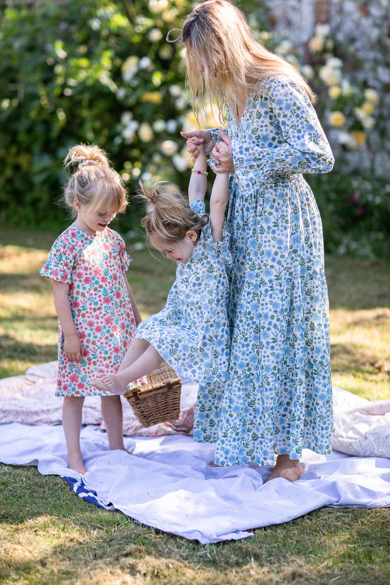 Mini Periwinkle Dress and Scrunchie