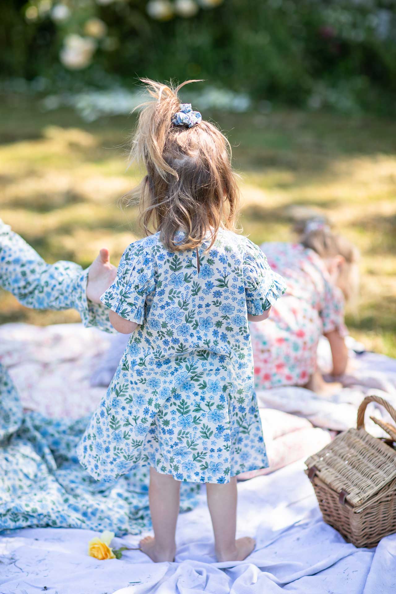 Mini Periwinkle Dress and Scrunchie