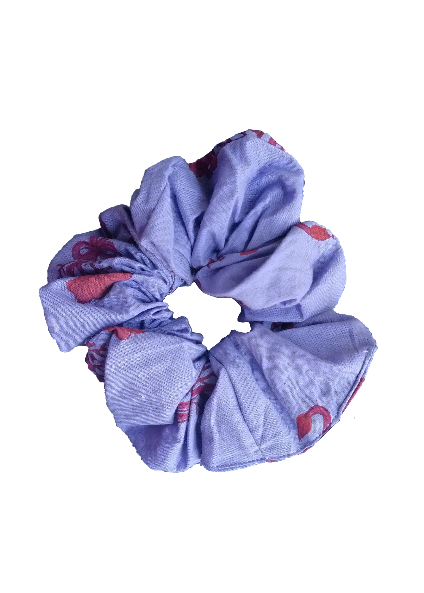 Plum Poppy Scrunchie