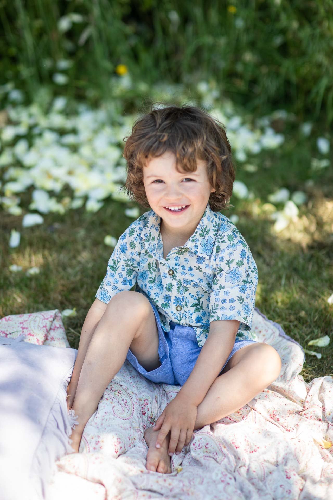 Mini Periwinkle Shirt