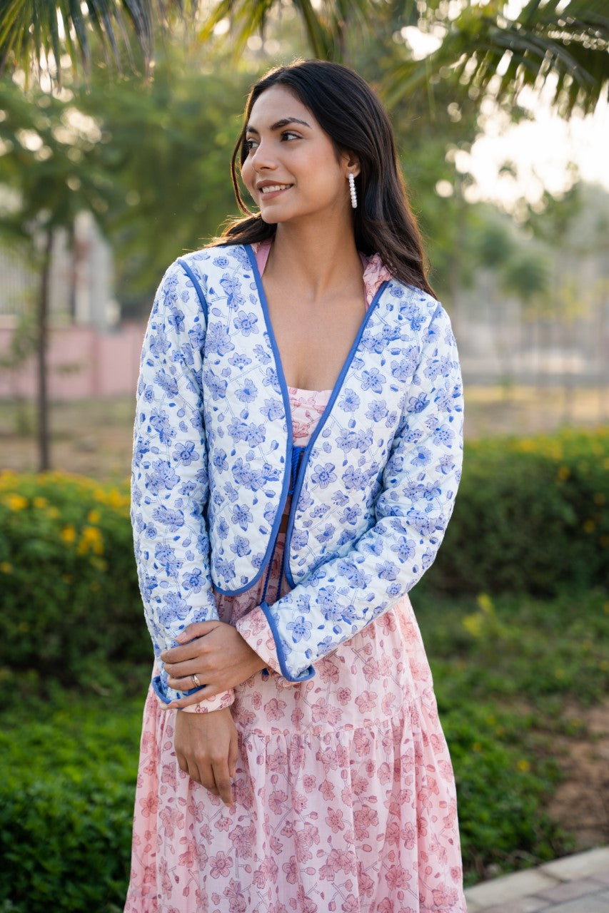 Reversible Delphinium Jacket