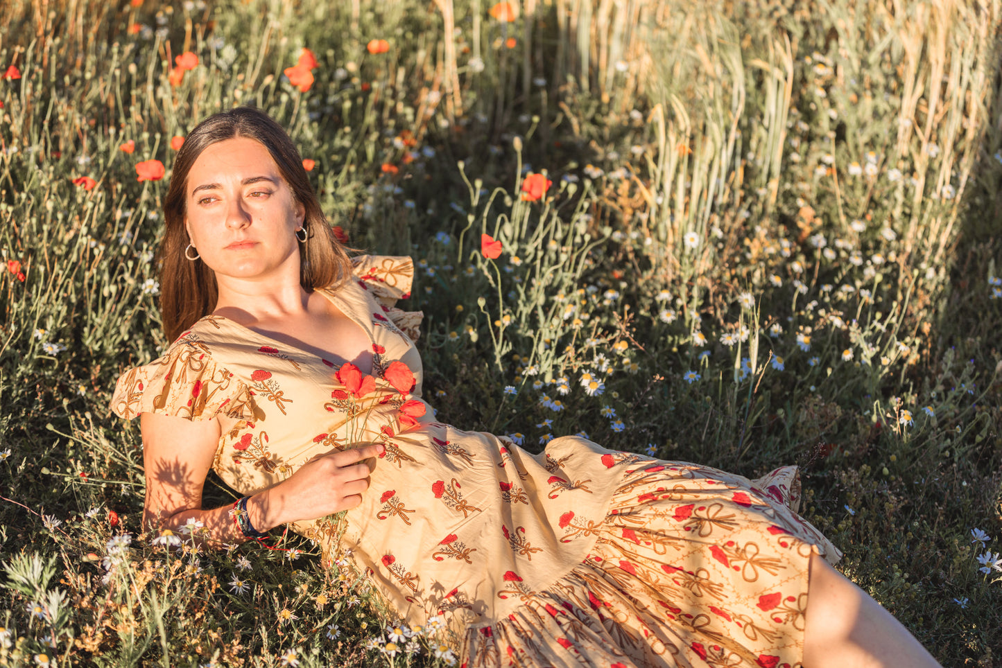 Avebury Poppy Wrap Dress