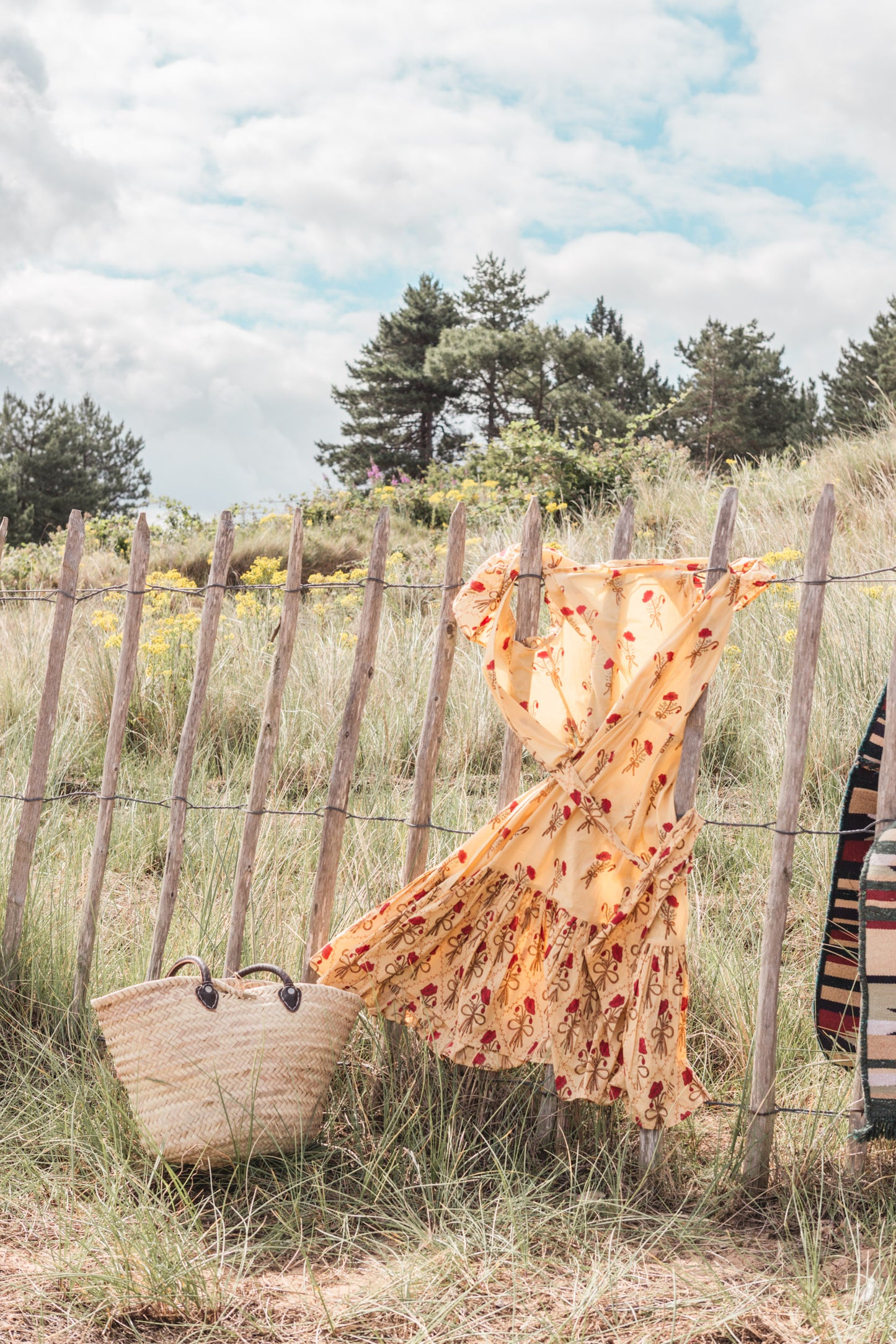 Avebury Poppy Wrap Dress