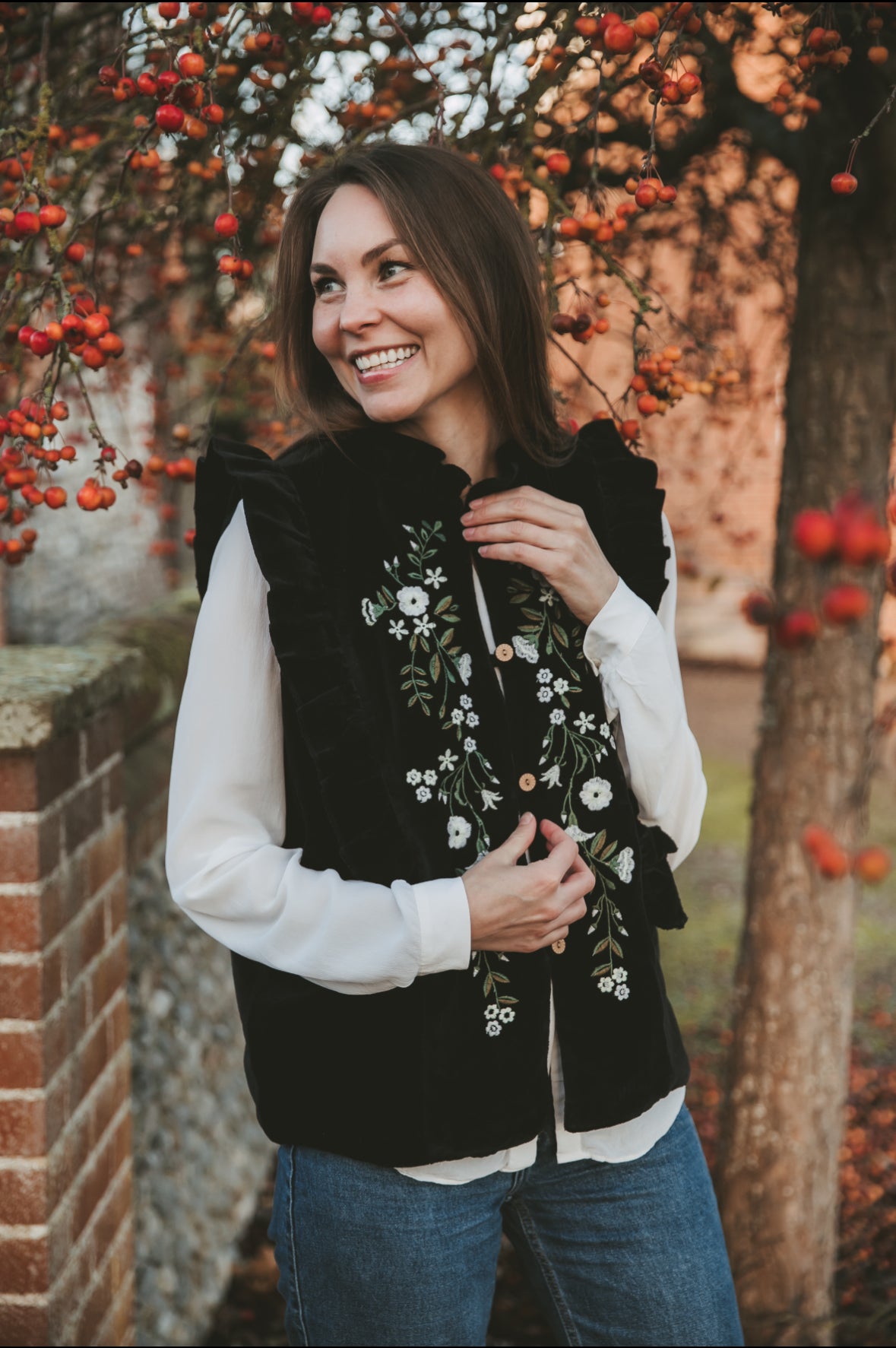 Honeysuckle Gilet – Hollyblocks