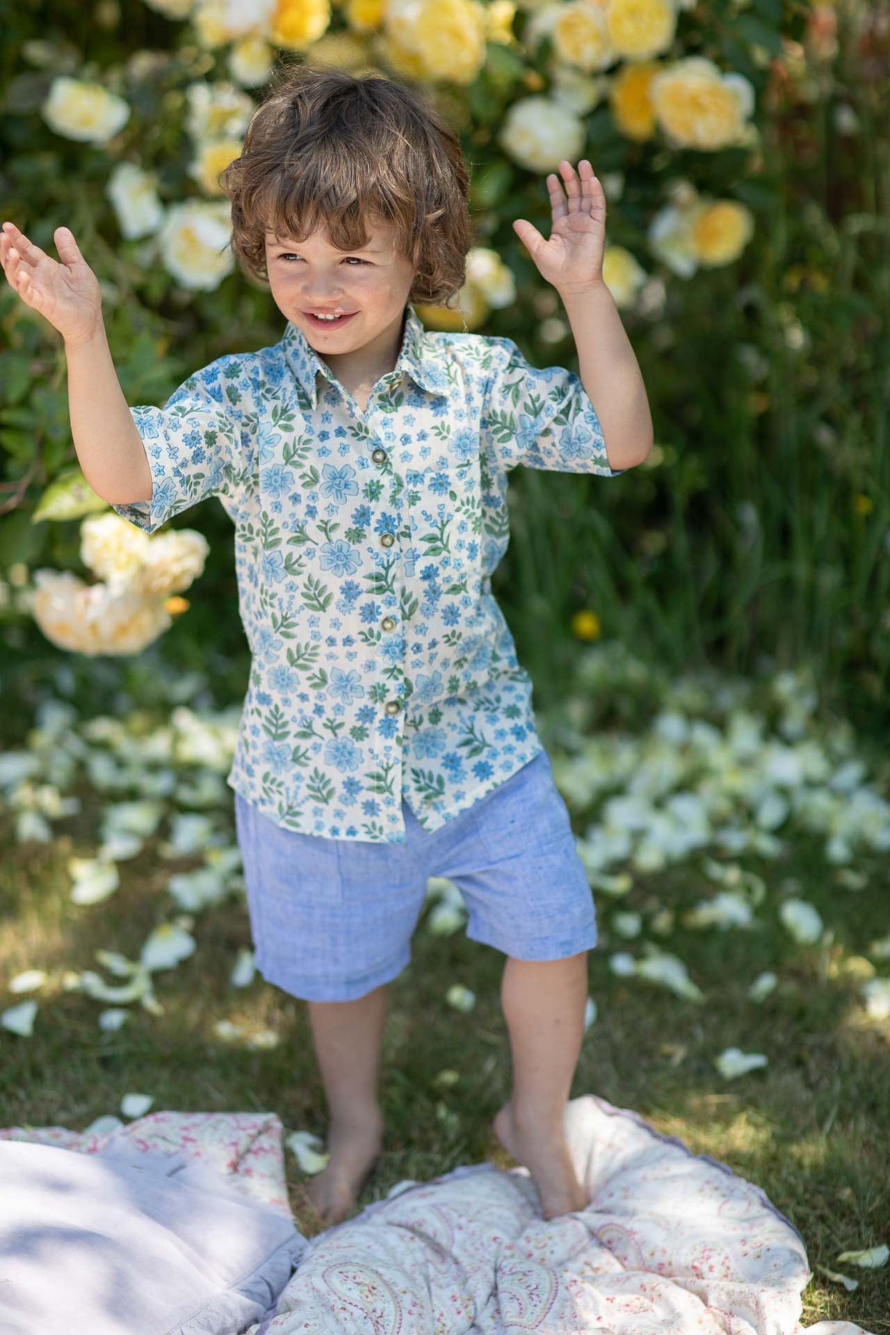 Mini Periwinkle Shirt – Hollyblocks
