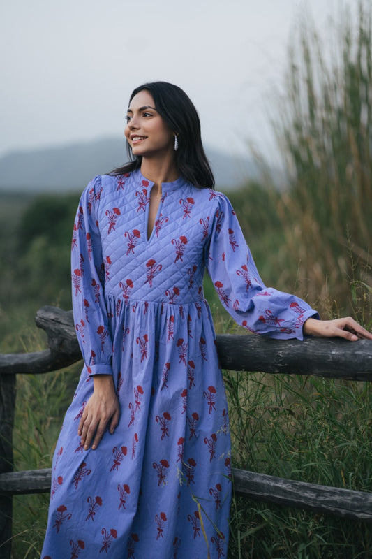 Plum Poppy Dress